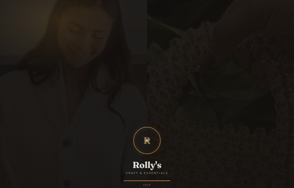 Rolly's Collection catalog grid design